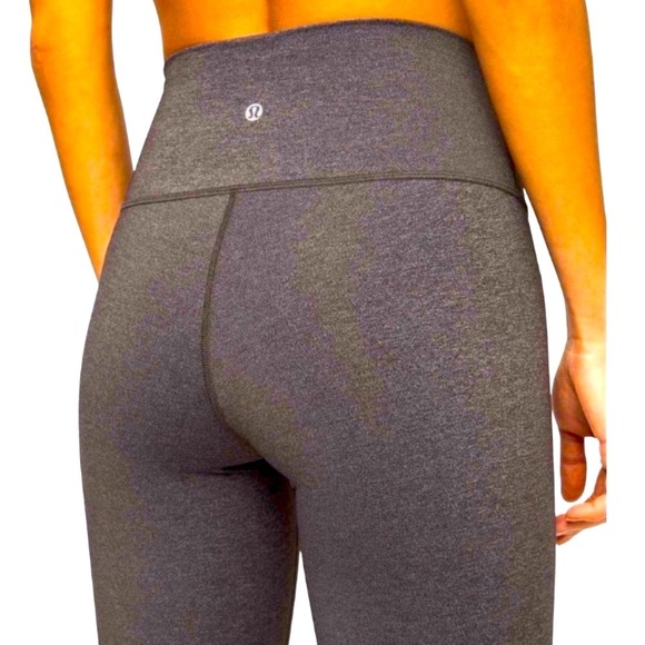 lululemon athletica Pants - 🎉2 HPs🎉 NWOT LULULEMON HIGH RISE WUNDER UNDER LUXTREME LEGGINGS HEATHER BLACK